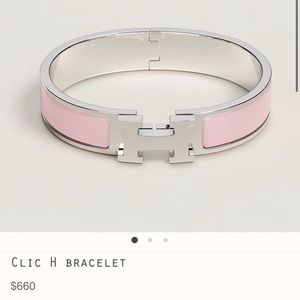 Hermes clic clac bracelet